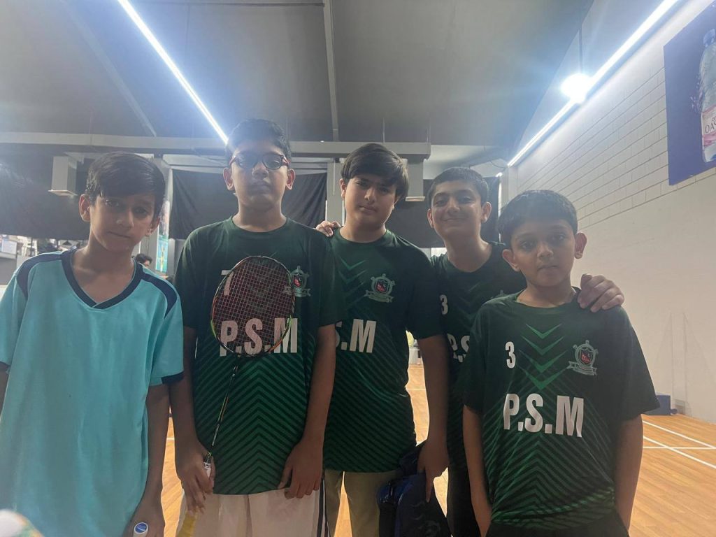 Pakistan School Muscat Badminton Team