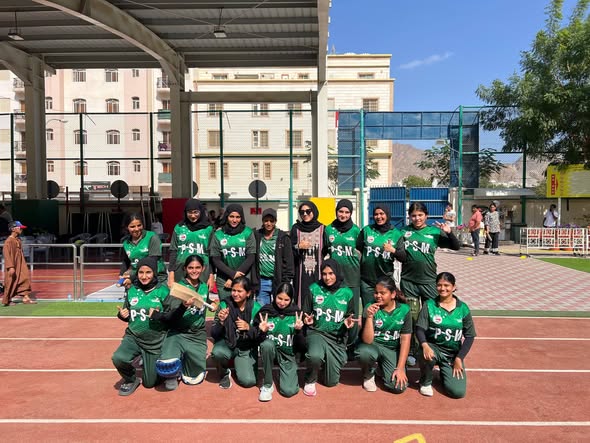 🏏 Record Victory for Pakistan School Muscat U-19 Women’s Cricket Team!